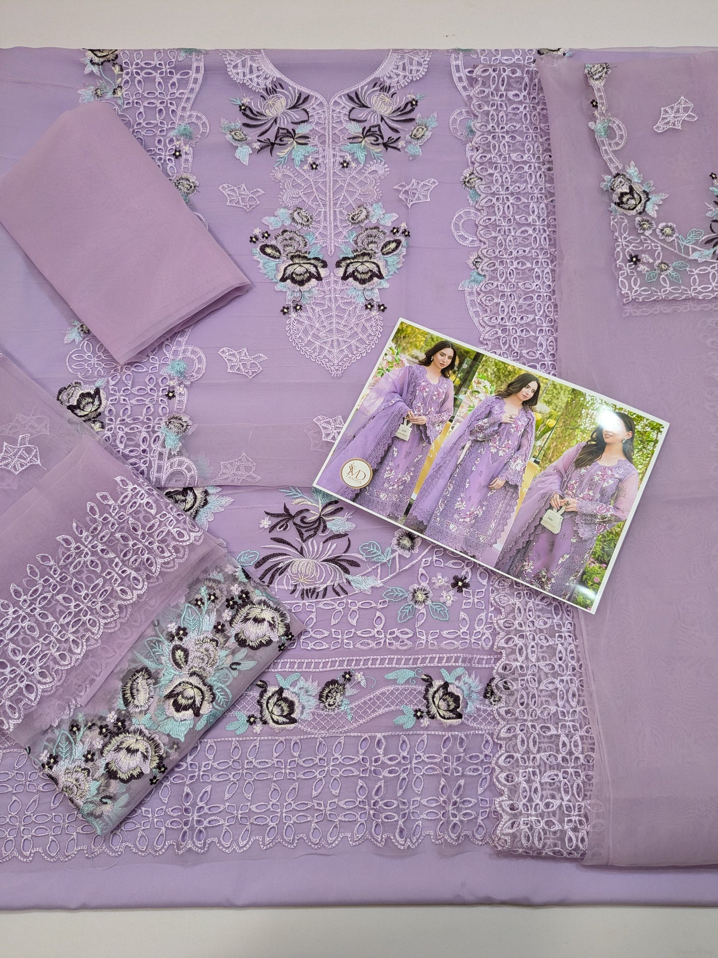 ANEELA LILAC PURPLE SEMI FORMAL