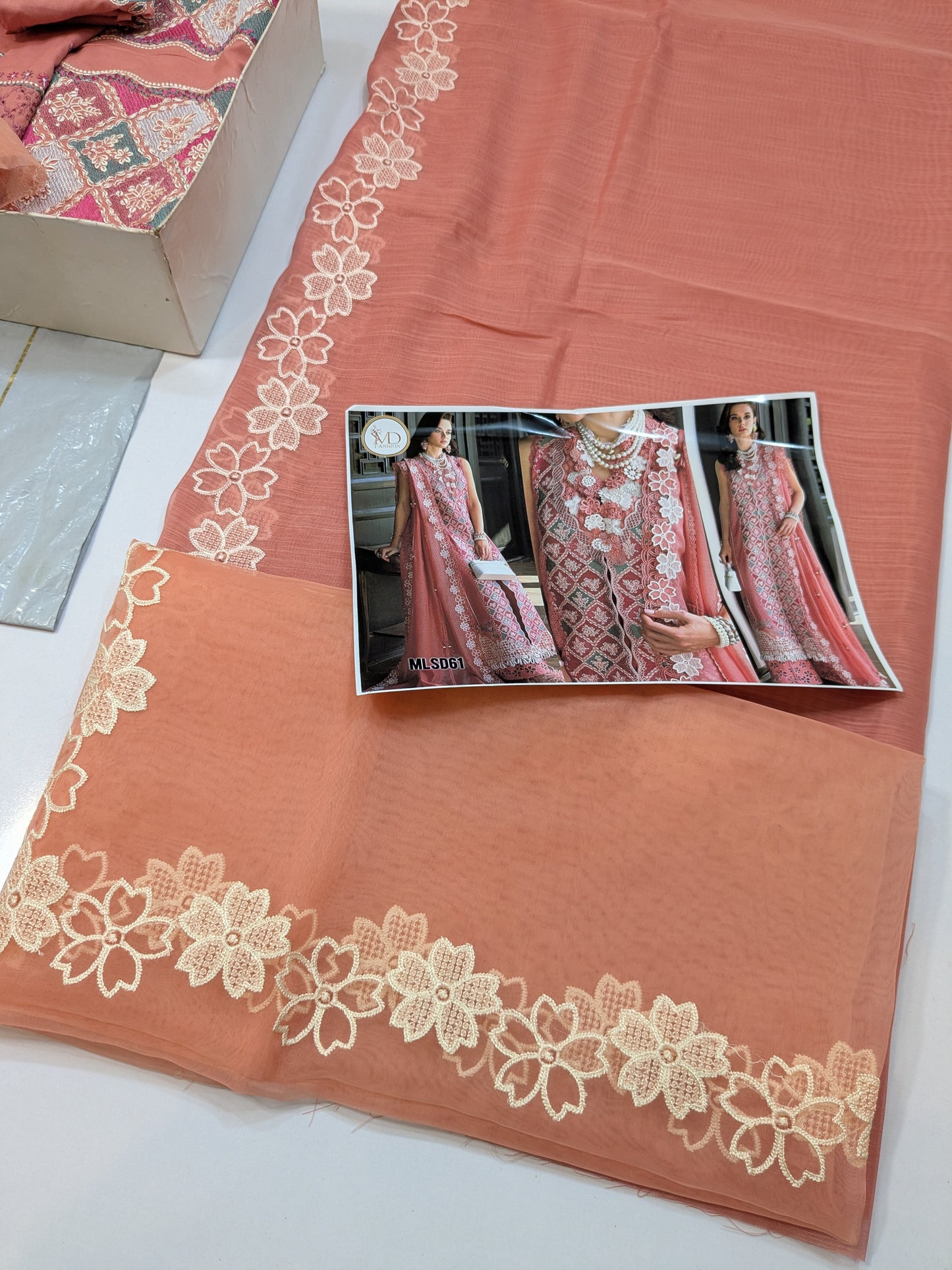 REPUBLIC WOMENSWEAR PEAVY PINK LUXURIOUS LAWN