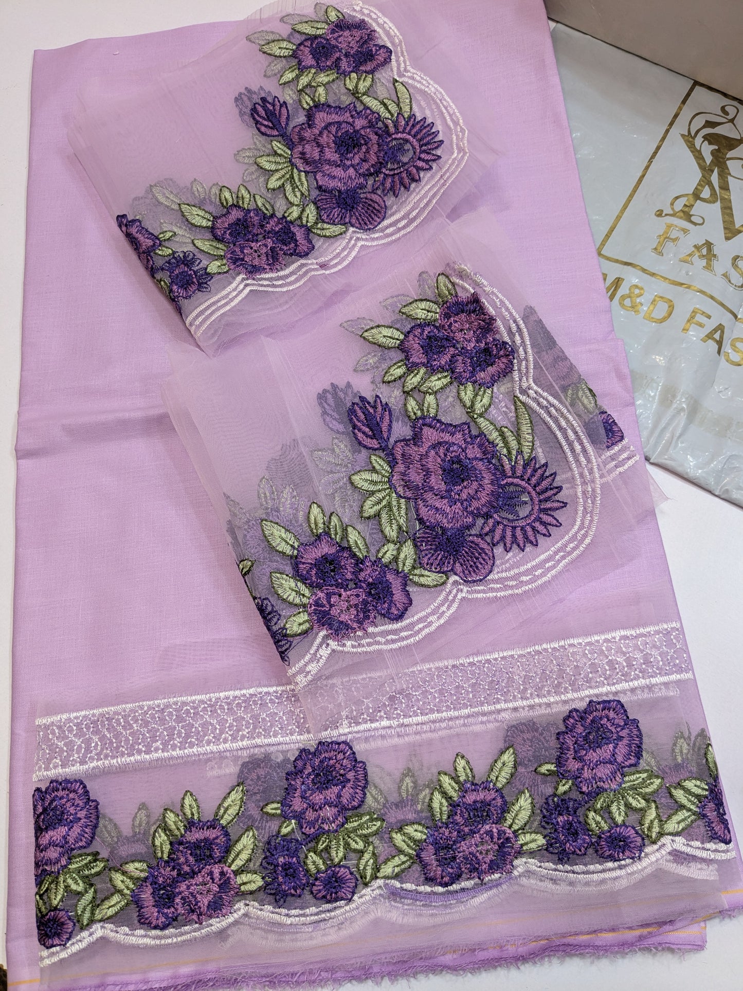 JADE LAVENDER LUXURIOUS LAWN EMBROIDERED