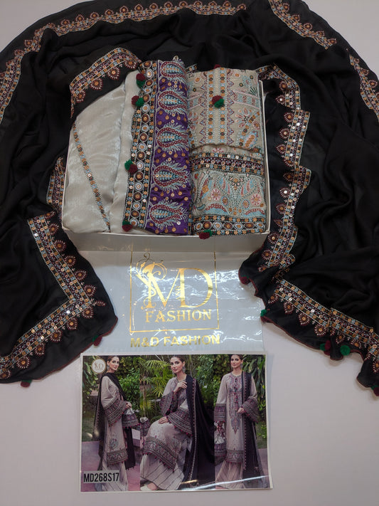 HUSSAIN REHAR RUSSIAN SILK PREMIUM