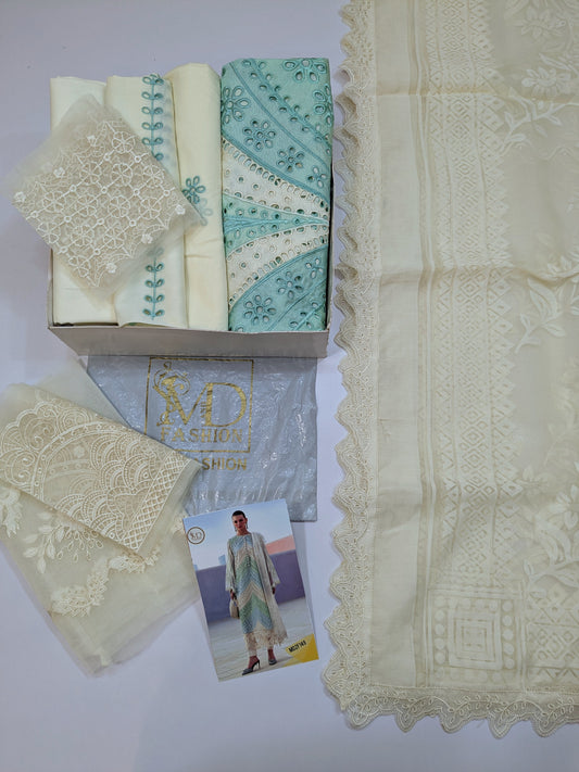 MARIA B 12A TYE DYE LUXURIOUS CHIKENKARI