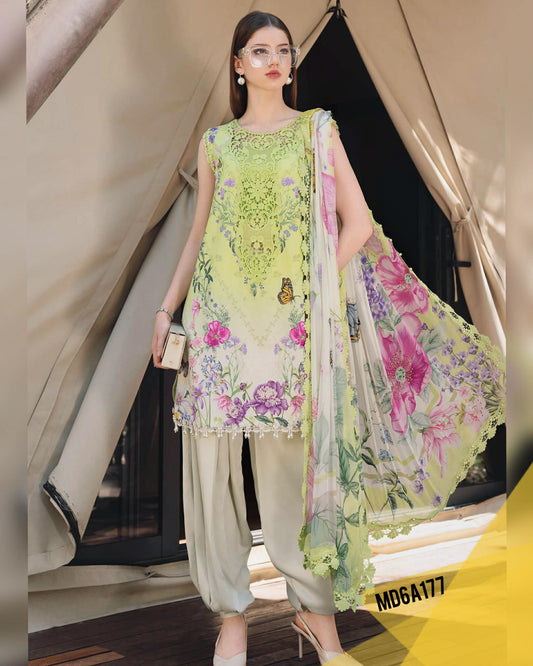 MARIA B LAWN TYE N DYE DHANI MPRINT 9A