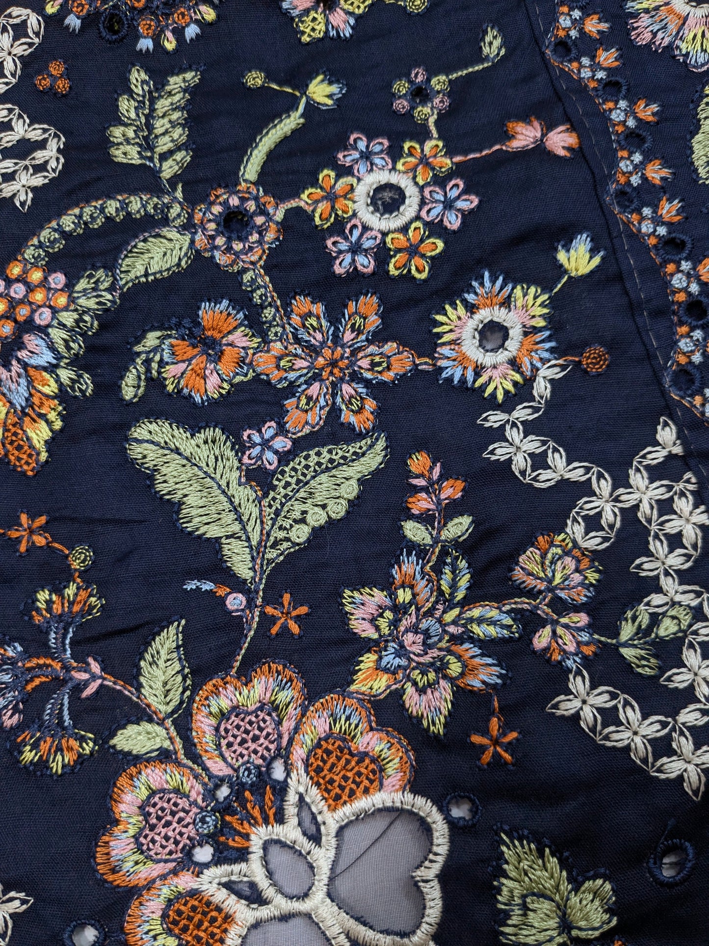HUSSAIN REHAR LUXURIOUS EMBROIDERED BLUE