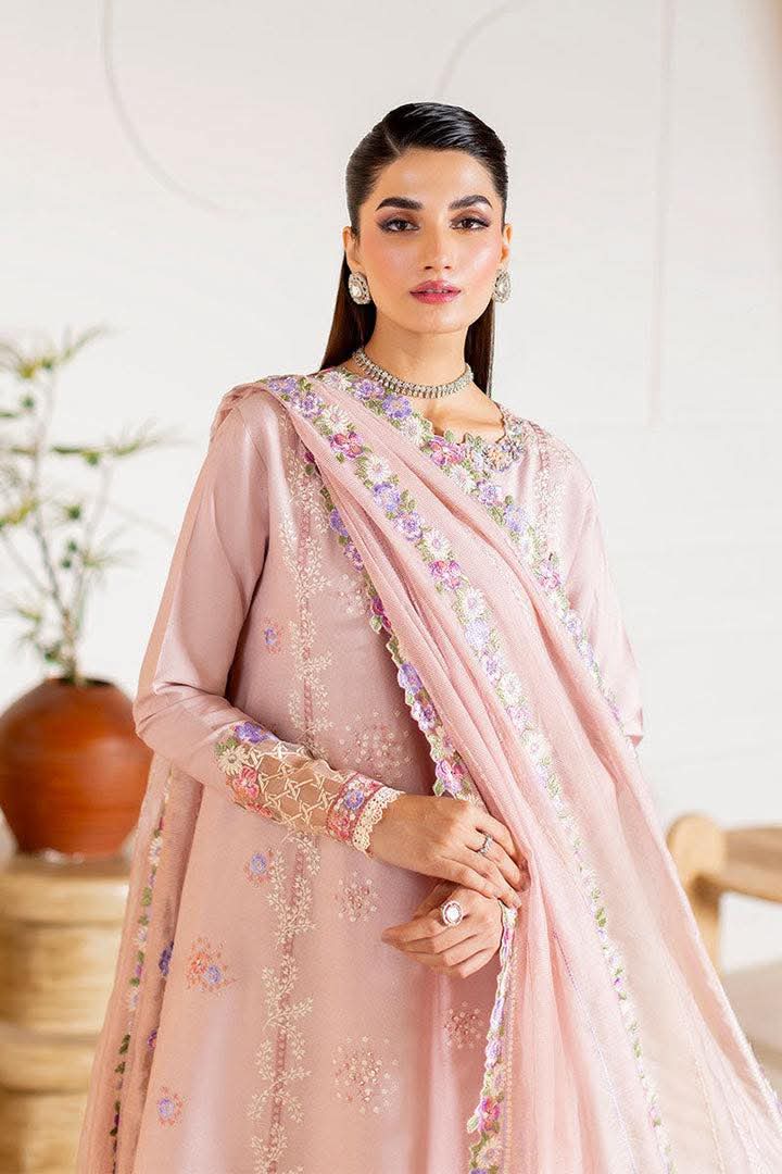 MUSHQ INSPIRED ZARMINAY POWDER PINK FORMAL WEAR