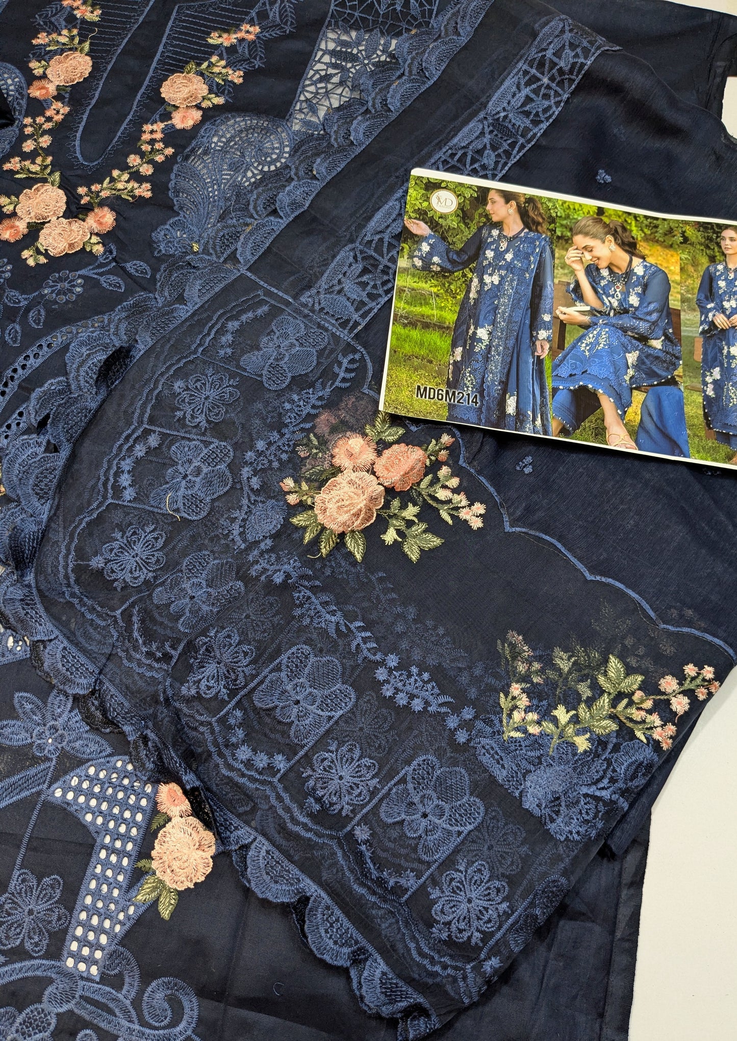 ELAF LUXURY LAWN BLUE BELLE