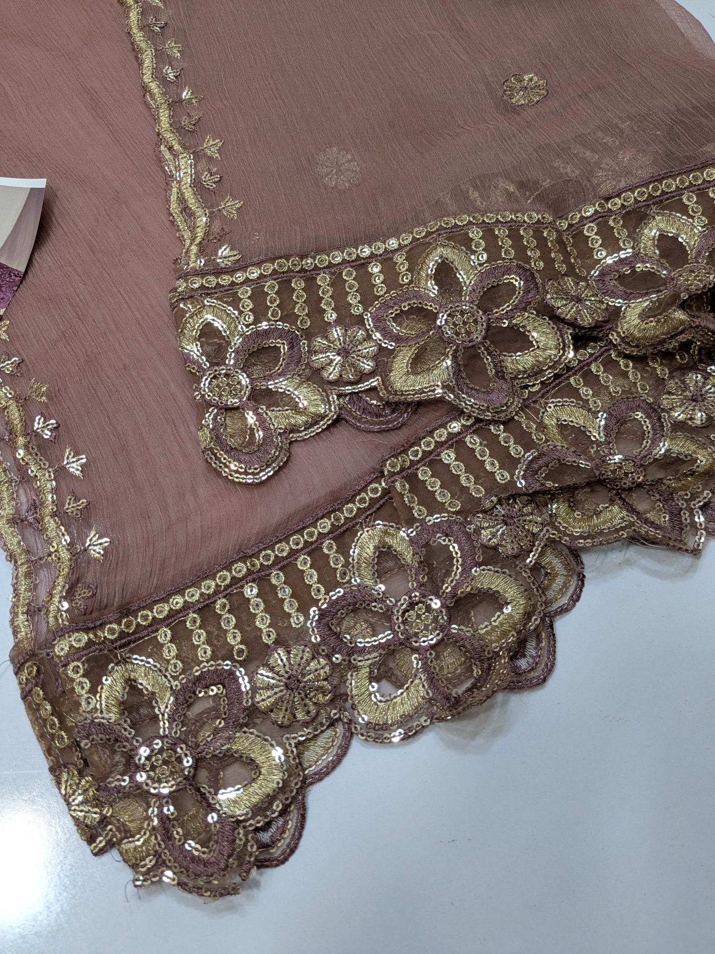 KUAWB COLLECTION DUSTY DARK MAUVE LAWN COTTON