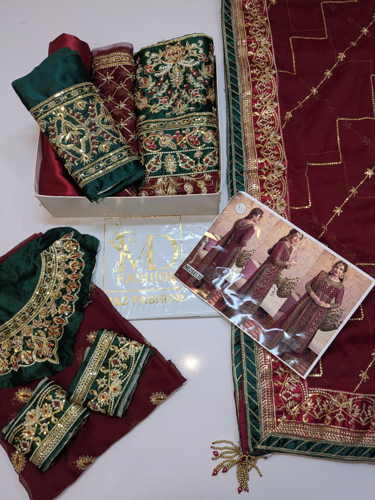 ASIM JOFA INSPIRED YUMNA CHIFFON EMBROIDERED