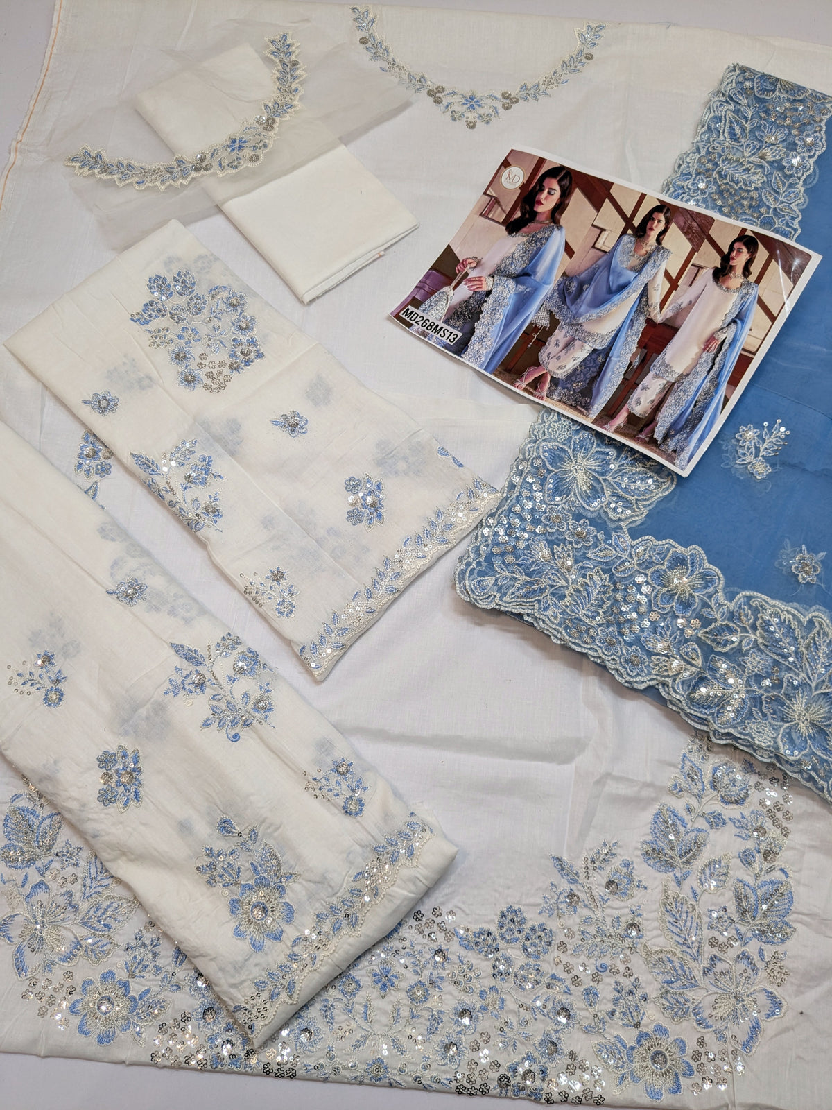 HUSSAIN REHAR INSPIRED VIRELLE LUXURIOUS LAWN