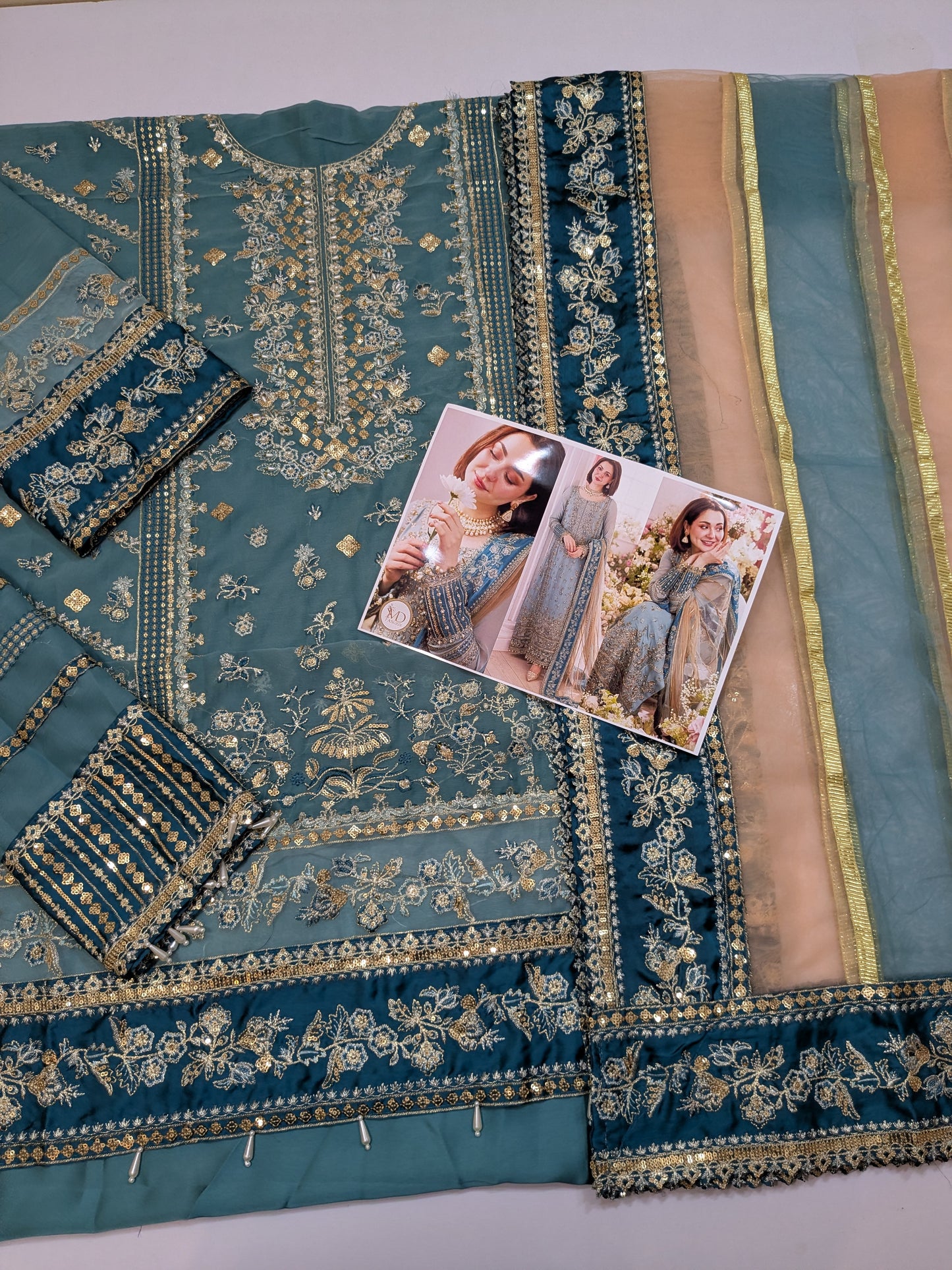 CHARIZMA DASTAN E JASHAN CHIFFON 3pcs UNSTITCHED