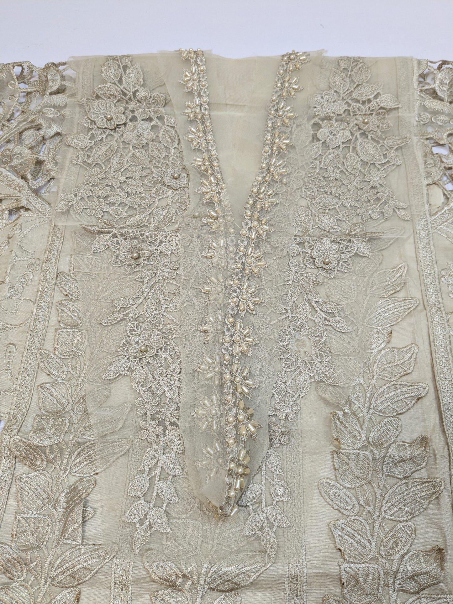 MARIA B 3D SKIN FAWN LUXURIOUS LAWN
