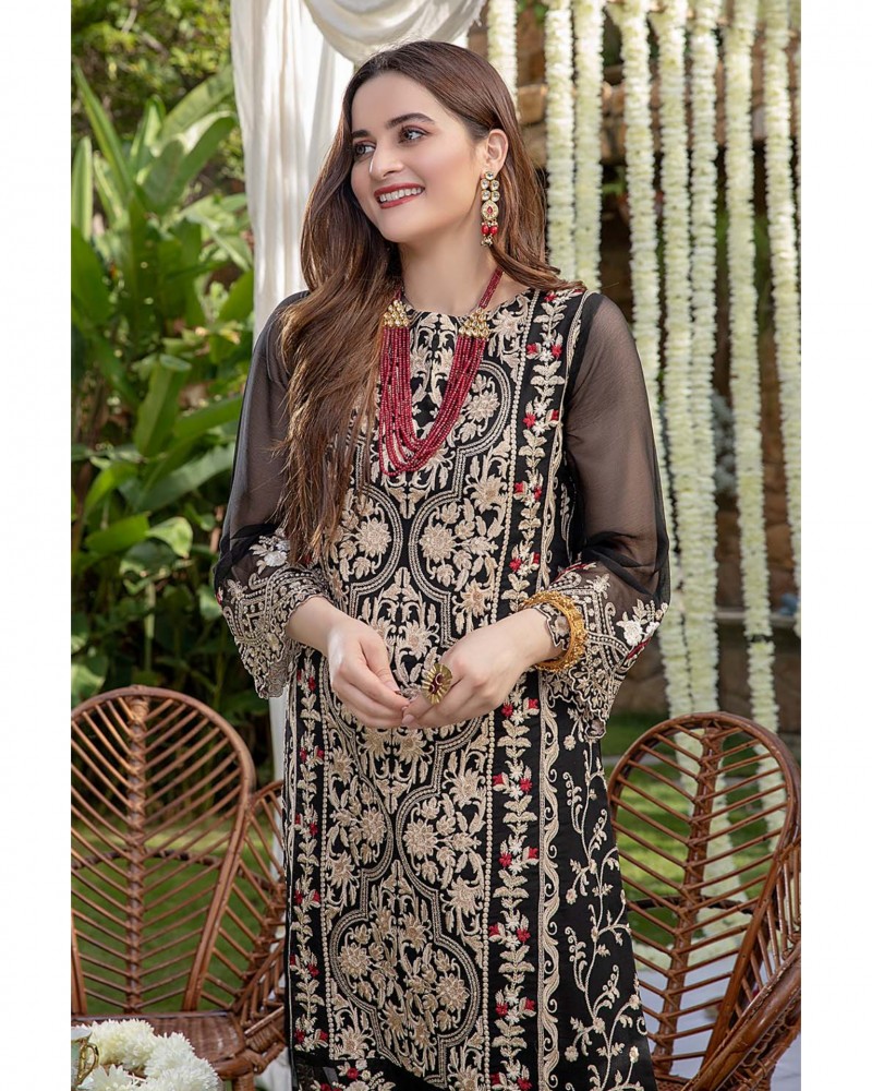 Azure Orchard 2pcs chiffoon dress