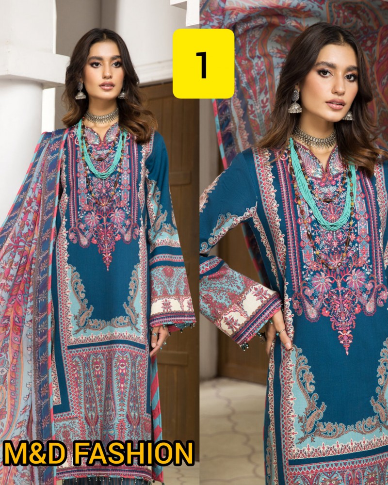 Anaya by Naz Afreen Linen 3pcs dress CODE1 Miraya