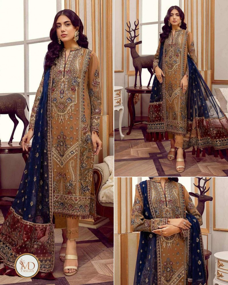 Adans Libas Ochre Treasure heavy embroidered